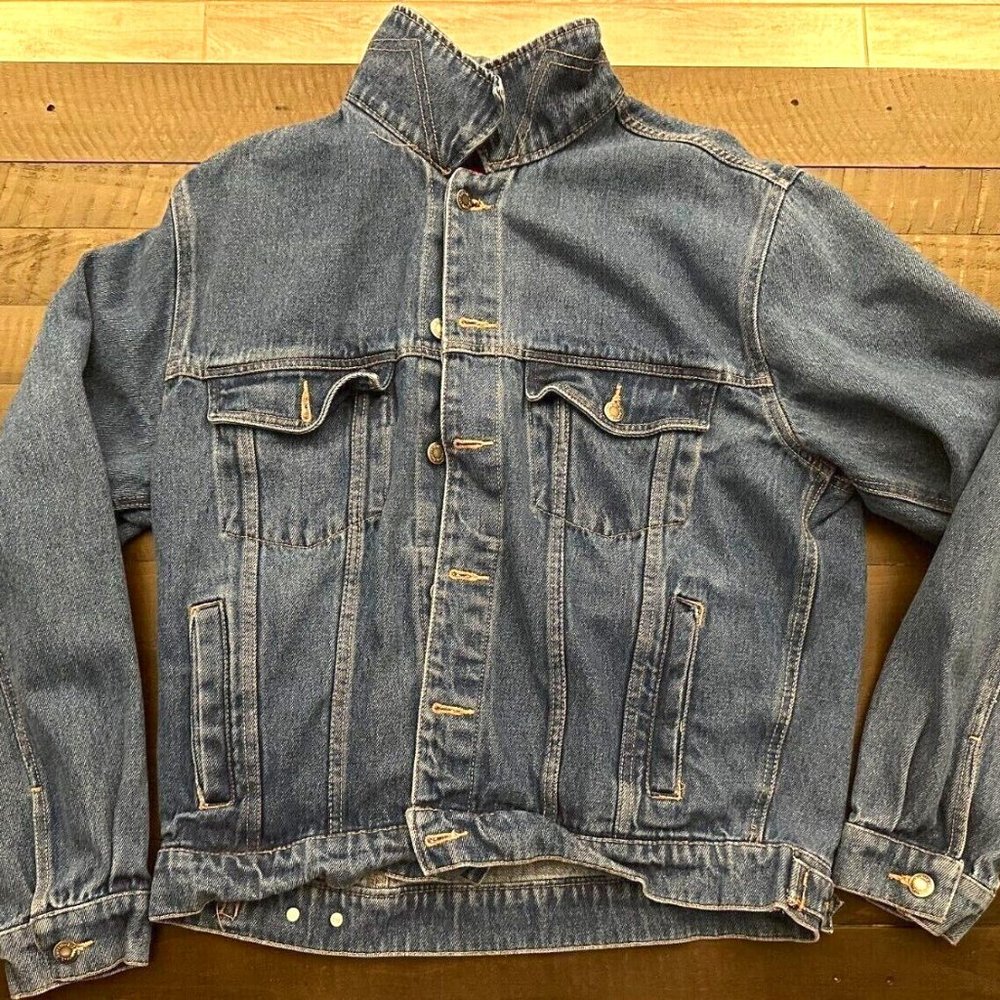 Vintage Wrangler Jean Jacket Size Medium Unisex Pre - Owned Good Condition